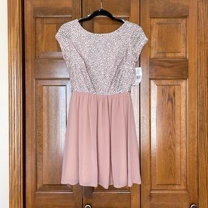 Speeckless Dusty Pink Dress